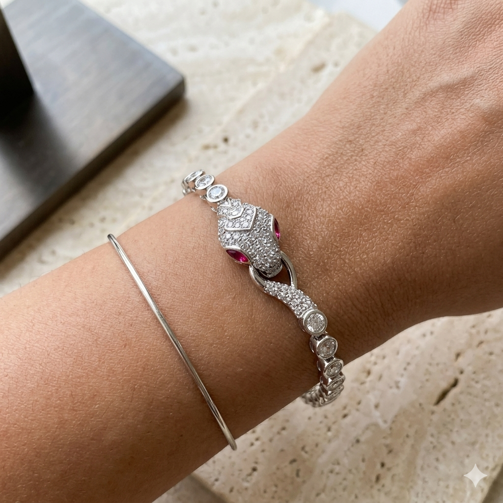 Elegant Snake Bracelet