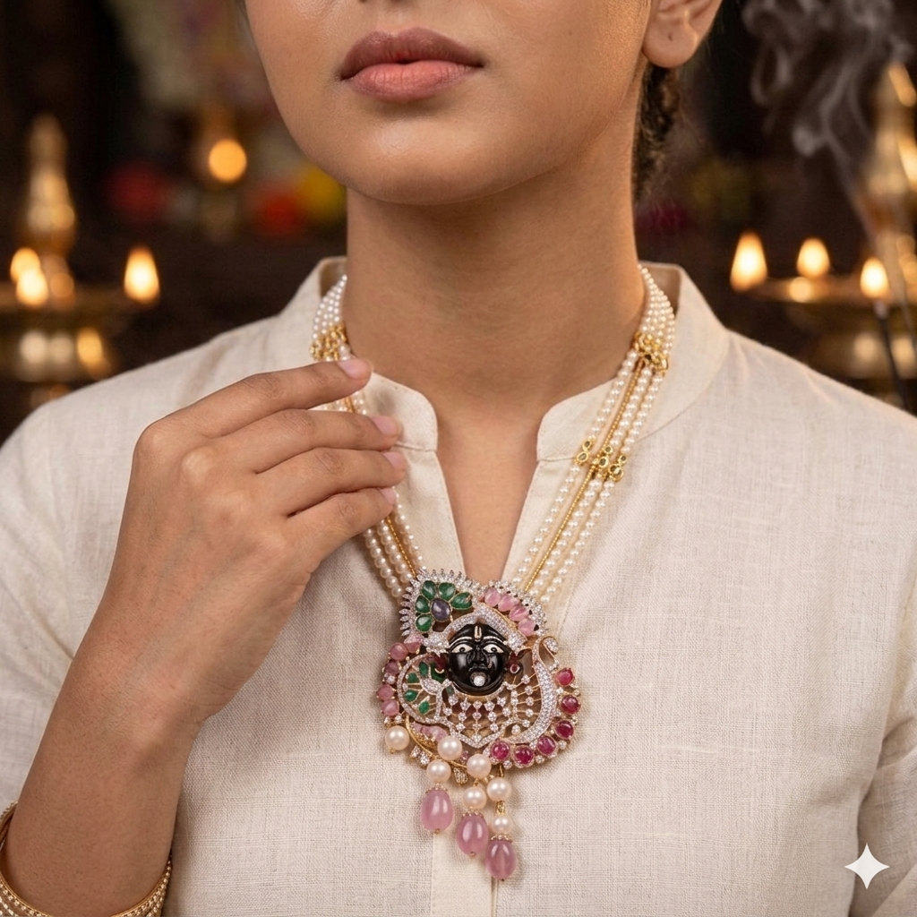 Vrindavan Heirloom Pendant/Brooch
