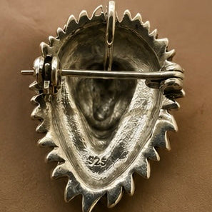 Lion Heart Brooch/Pin