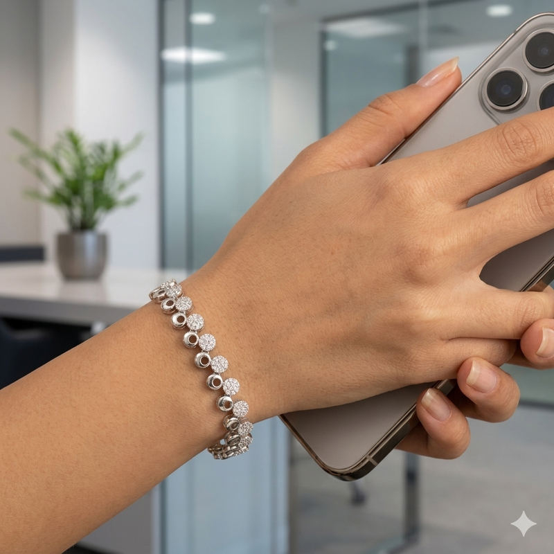 Lunar Trail Bracelet