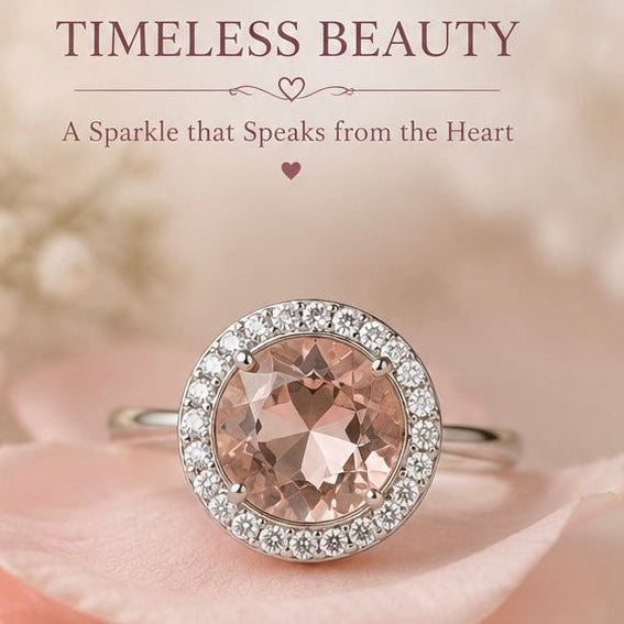 Celeste Halo Ring
