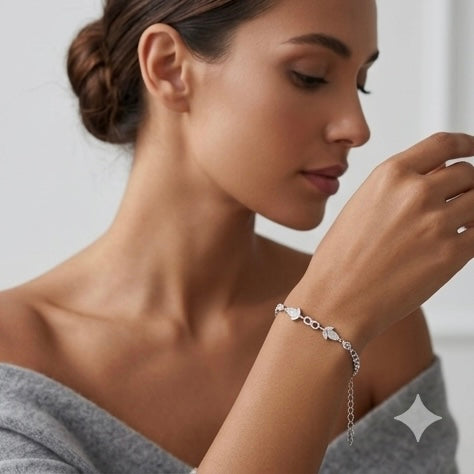 Tulip Charm bracelet