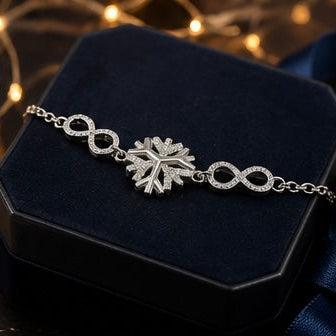 Frozen Infinity Bracelet
