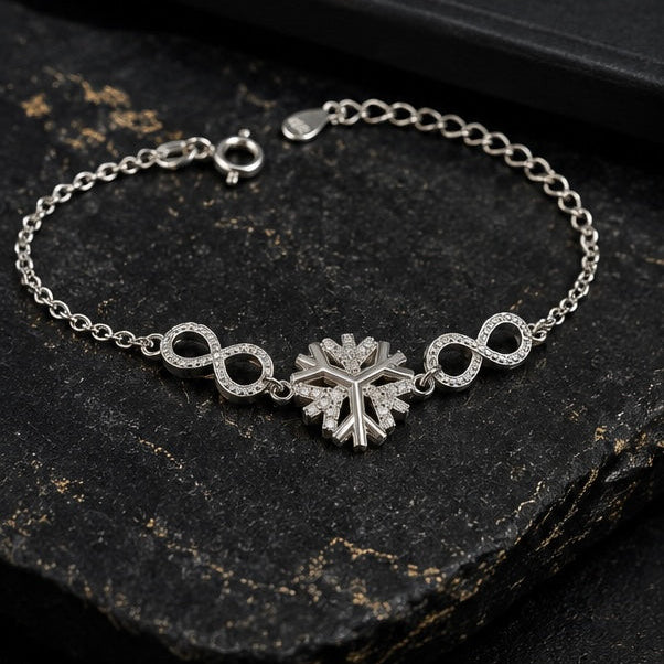 Frozen Infinity Bracelet