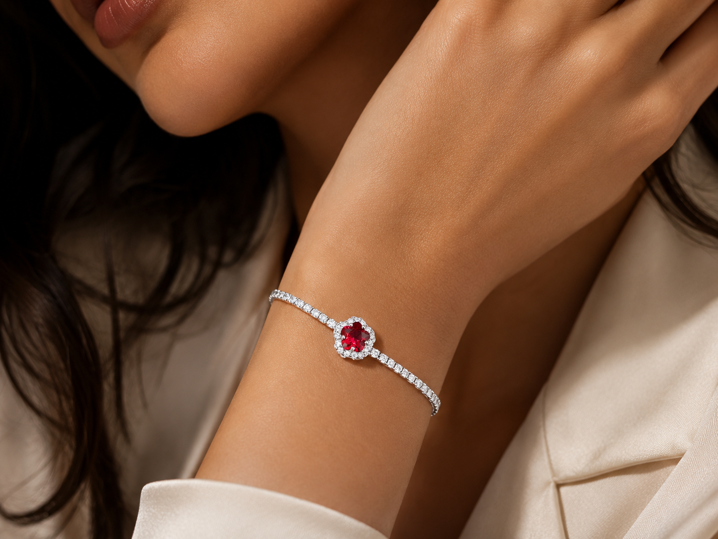 Red Ruby Bracelet