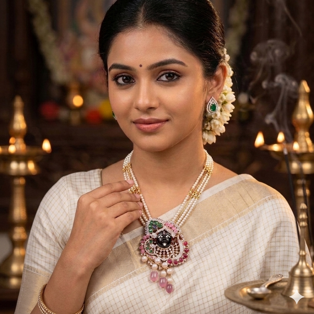 Vrindavan Heirloom Pendant/Brooch