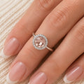 Celeste Halo Ring