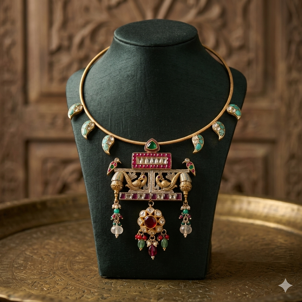 Gold-Plated Royal Noor Neckpiece