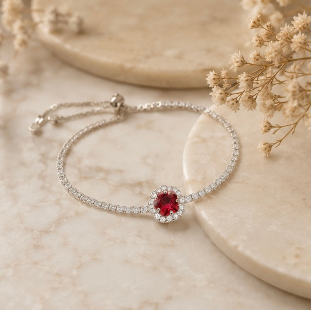 Red Ruby Bracelet