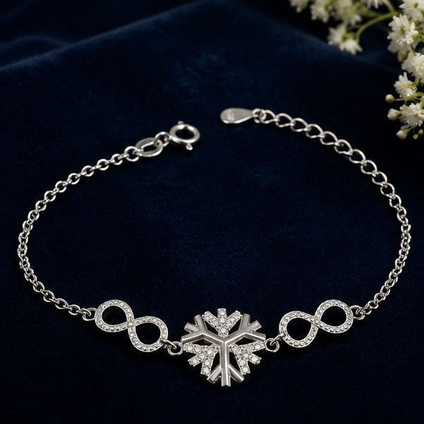 Frozen Infinity Bracelet