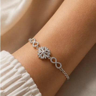 Frozen Infinity Bracelet