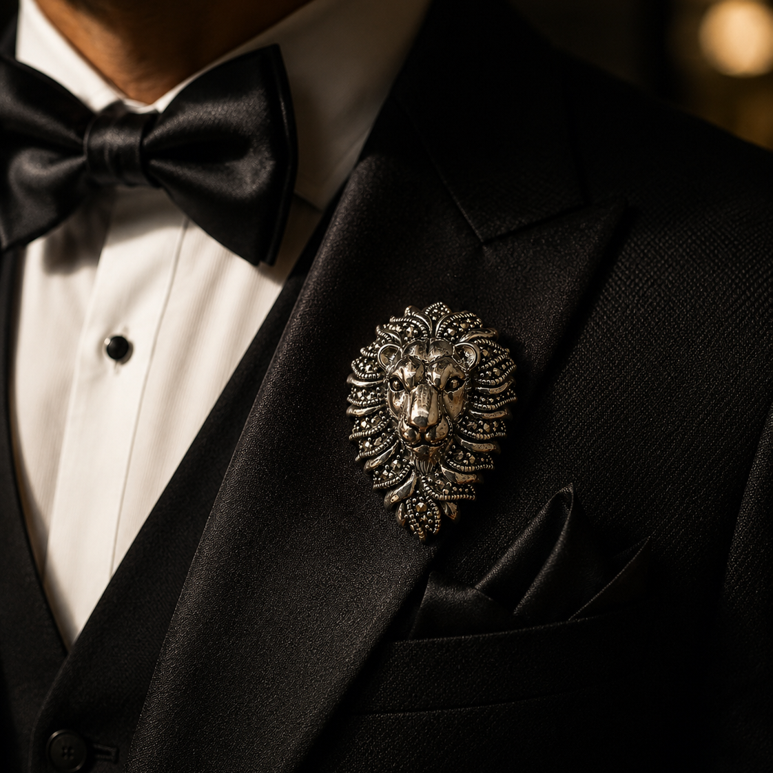 Lion Heart Brooch/Pin