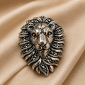 Lion Heart Brooch/Pin