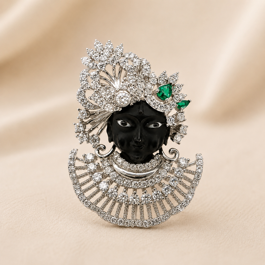 Vrindavan Krishna Brooch Pendant