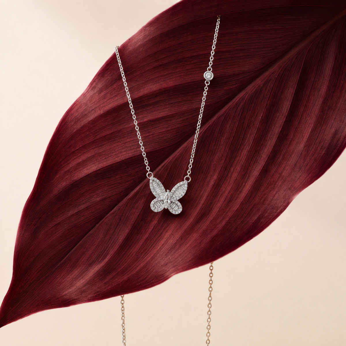 Butterfly Charm Necklace