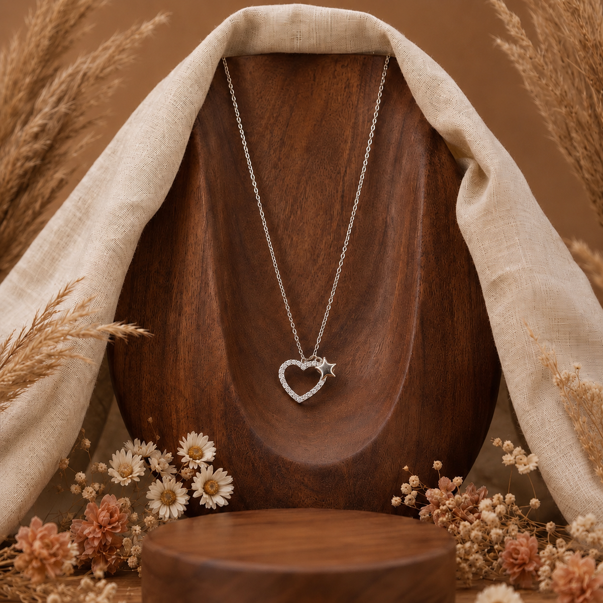 Heart Stoned Necklace