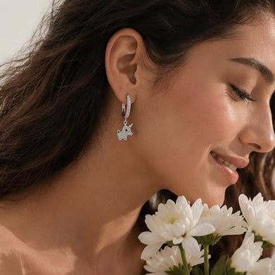 Aurora Unicorn Earrings