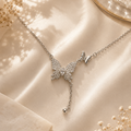 Butterfly Drop Necklace