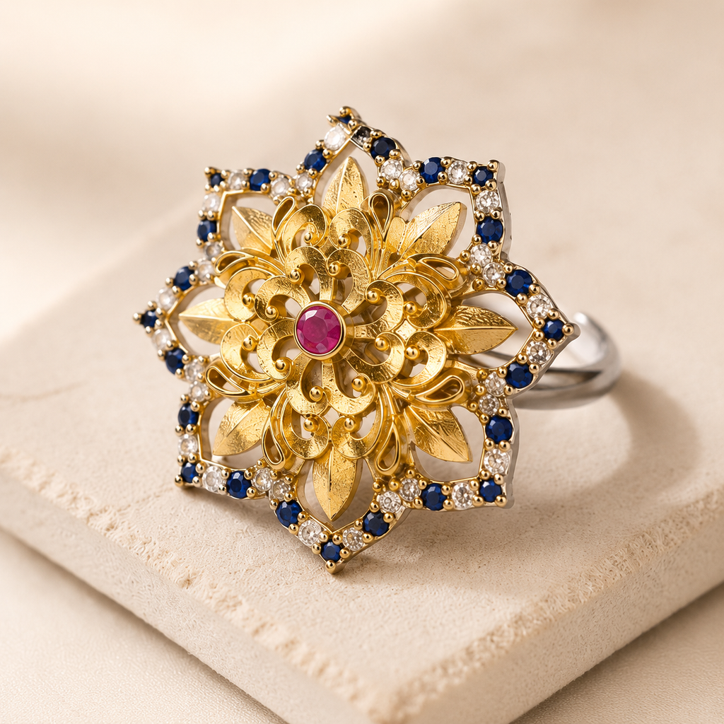 Rajnigandha Bloom Ring