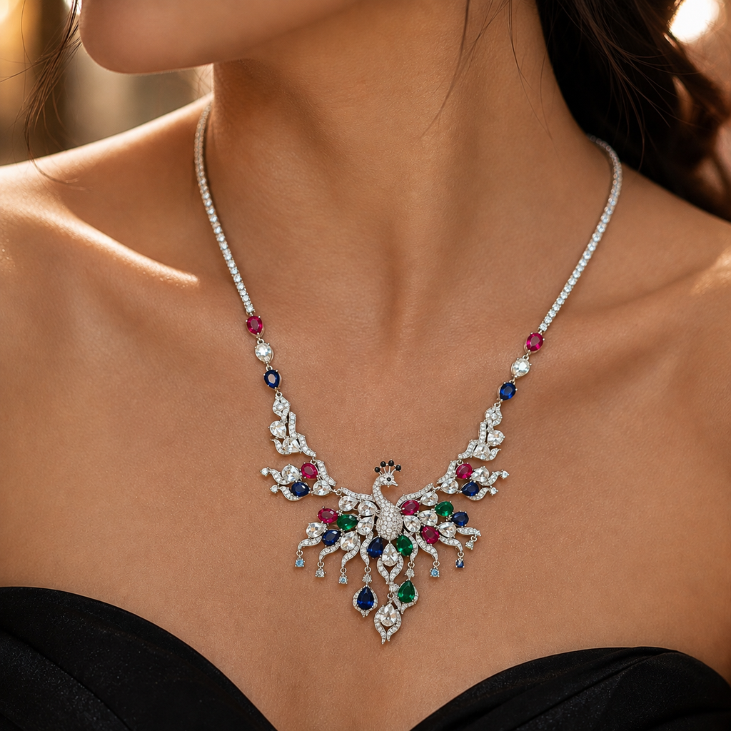 Elegant Peacock Set