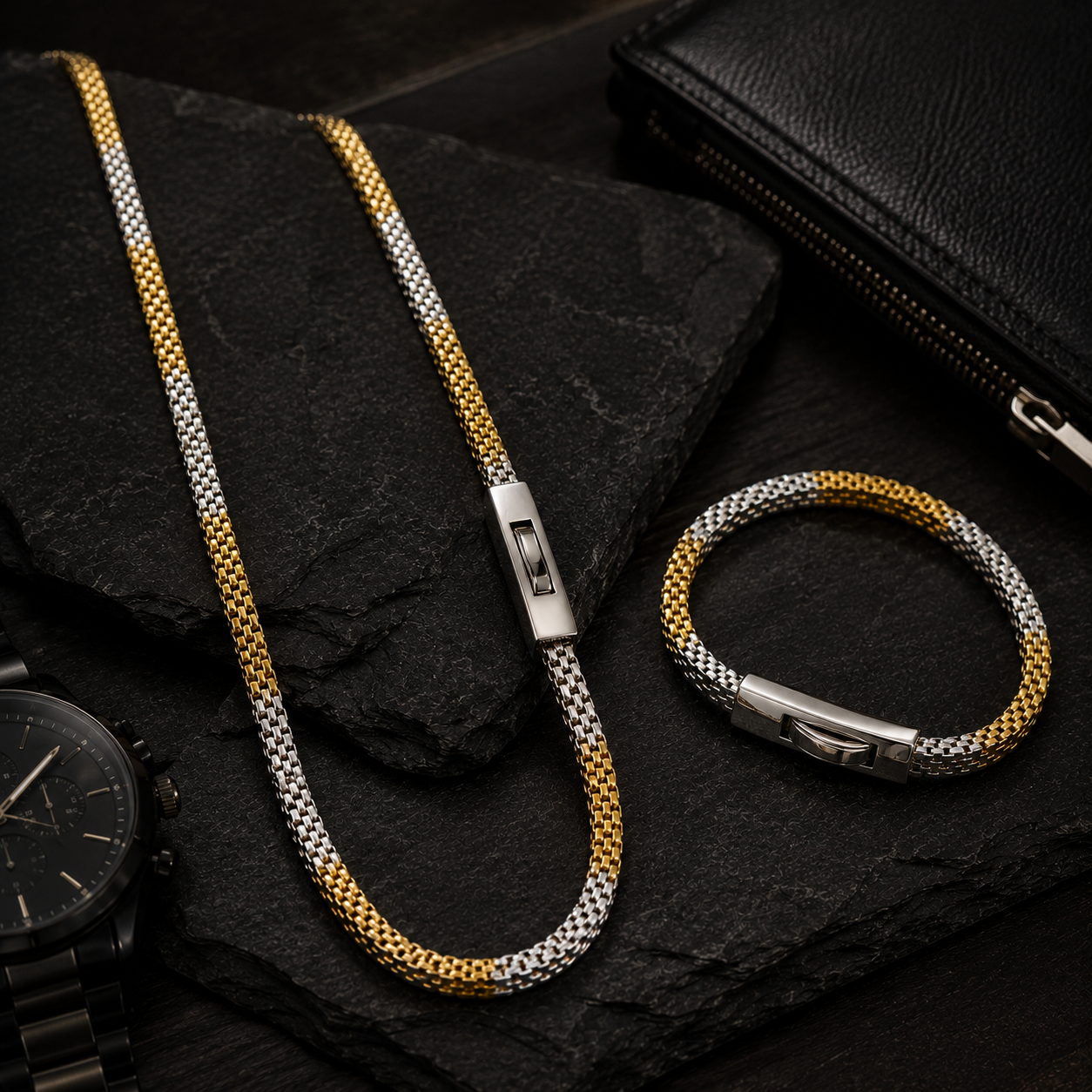 make variants chain bracelet