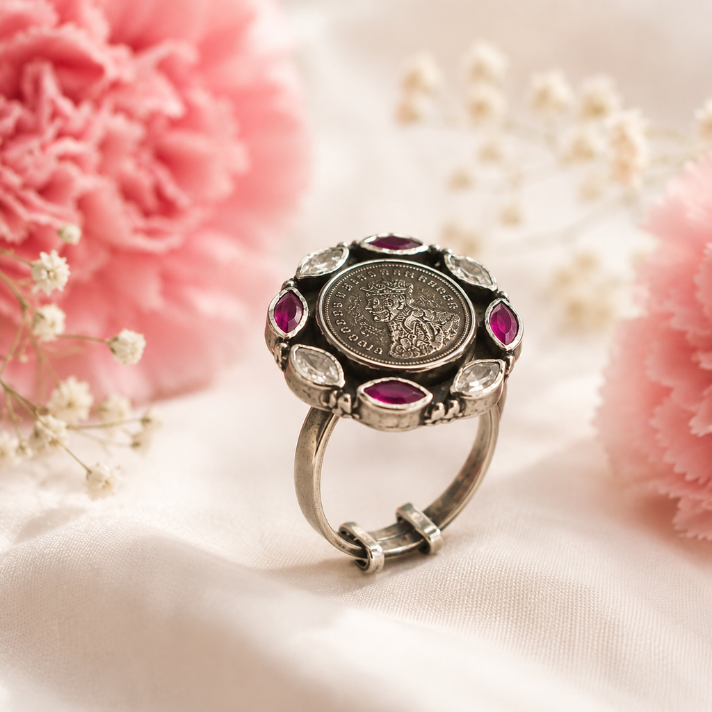 Vintage Coin Ring