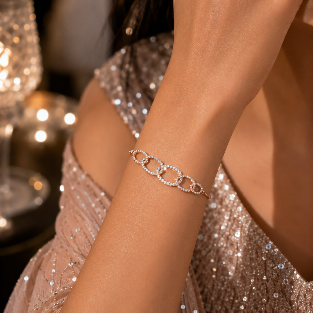 Opal Link Bracelet