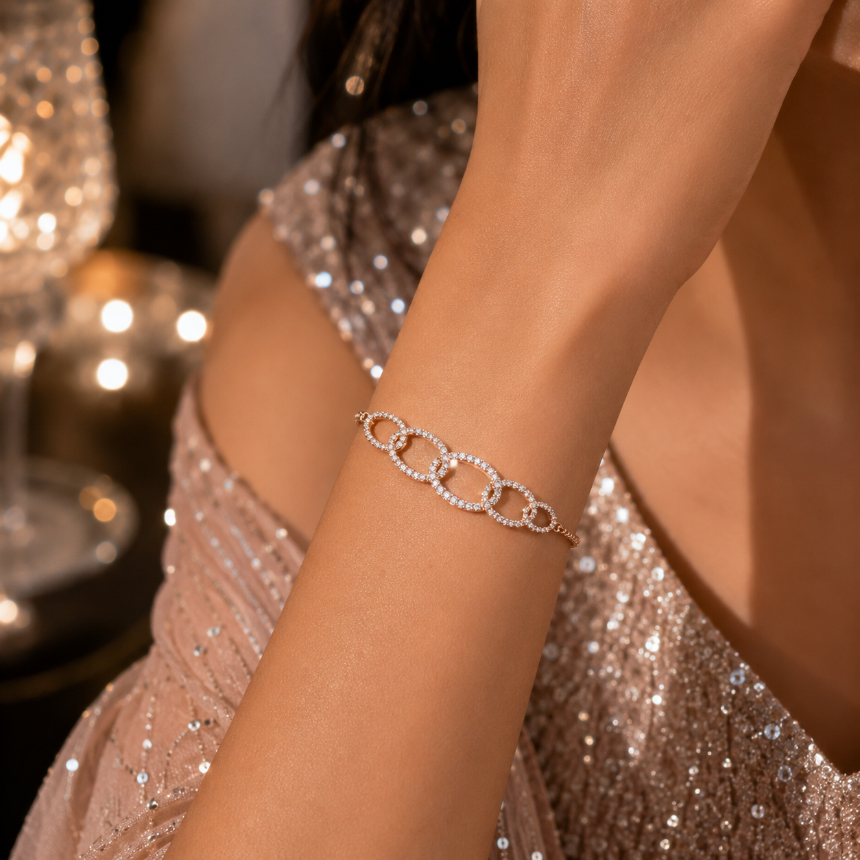 Opal Link Bracelet