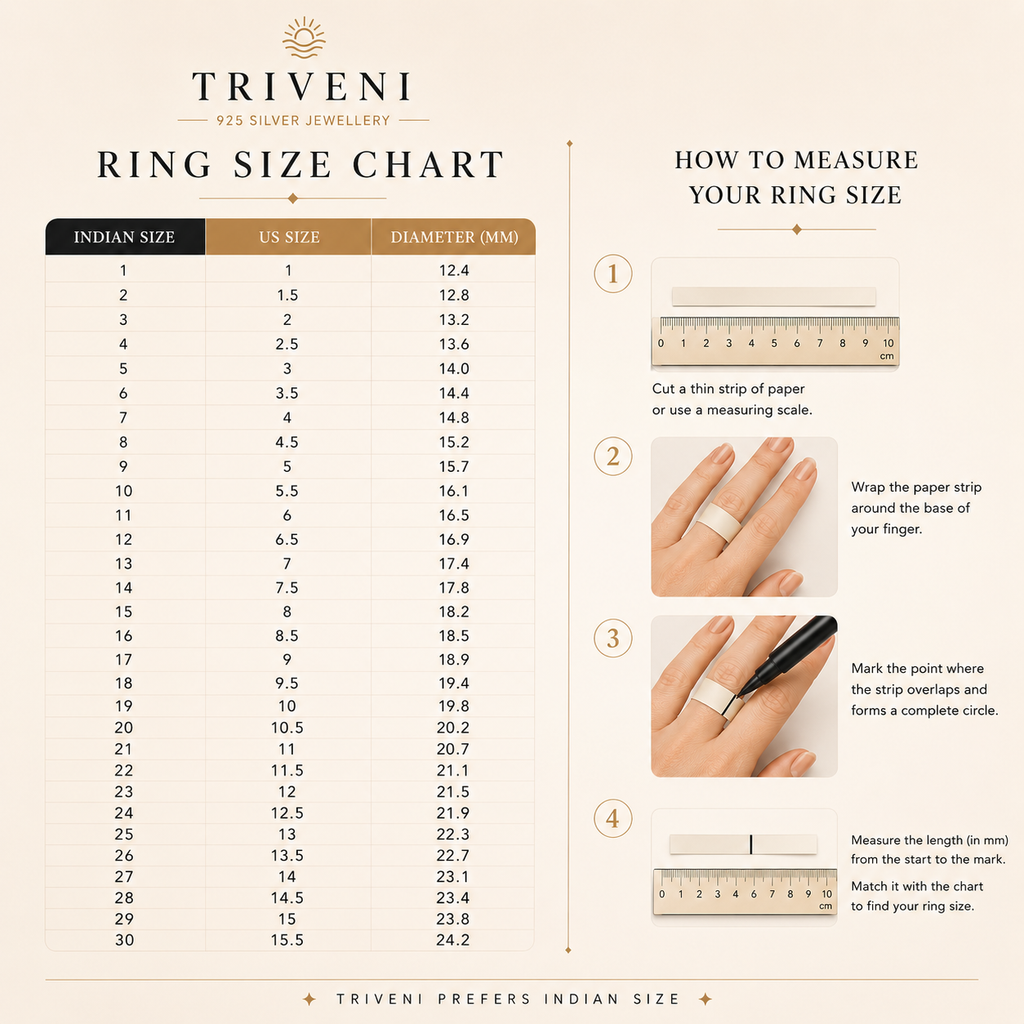 3 Layered Silver Ring