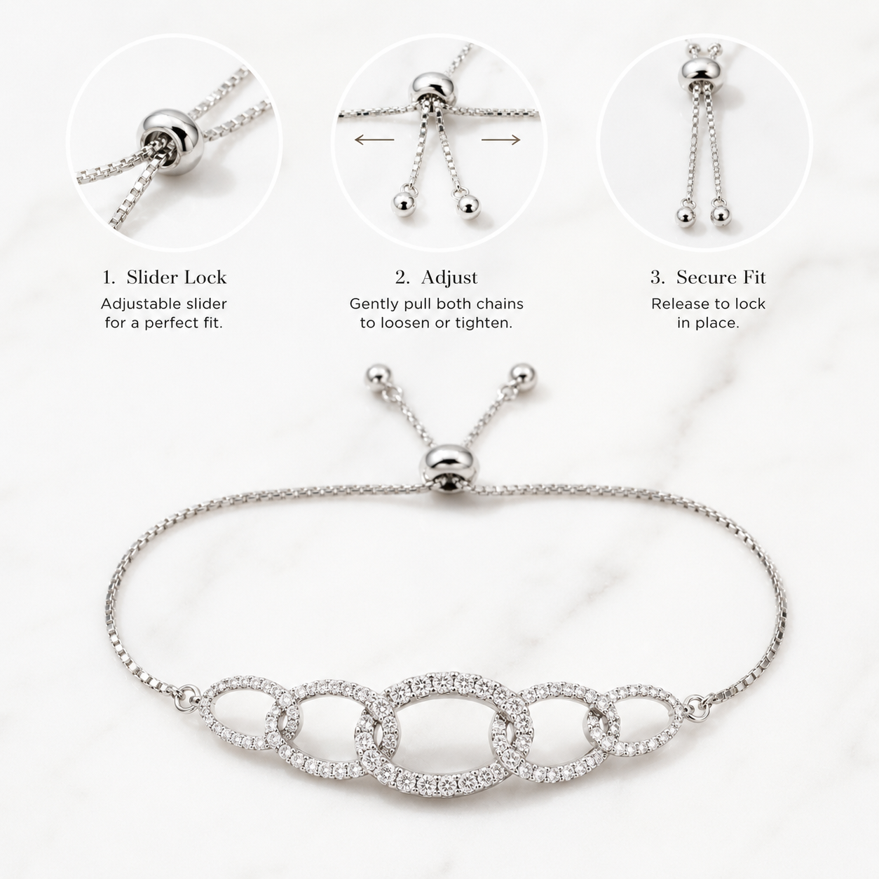 Opal Link Bracelet