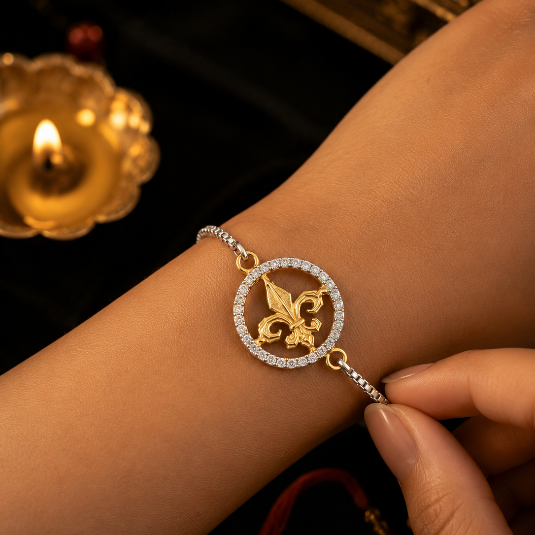 Crown Coin Bracelet