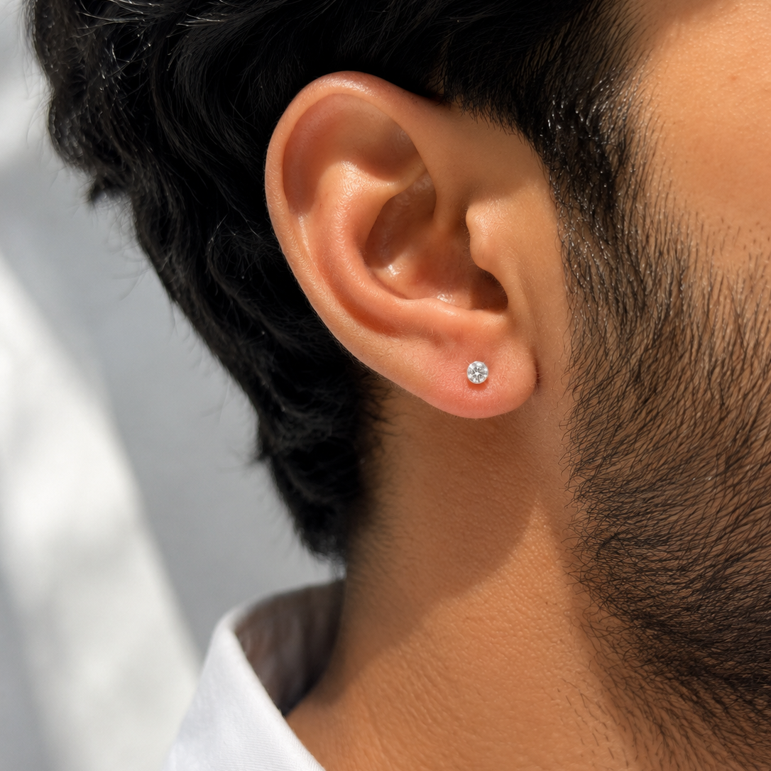 Minimal Silver Studs