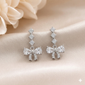 Bella Bow Drop Earrings