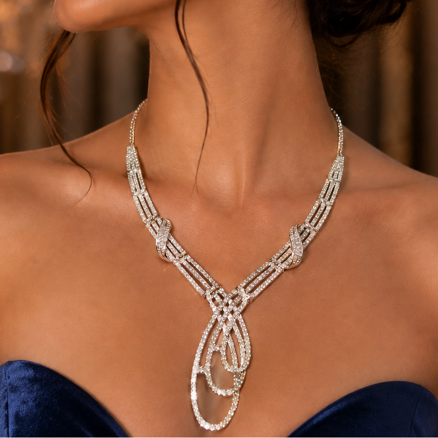 Elegant Flowing Loop Set