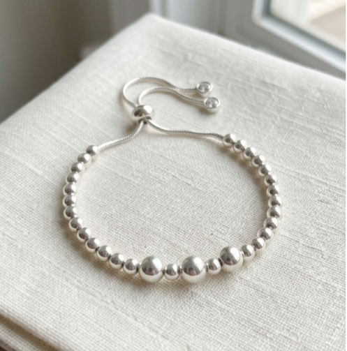 Silver Dew Bracelet