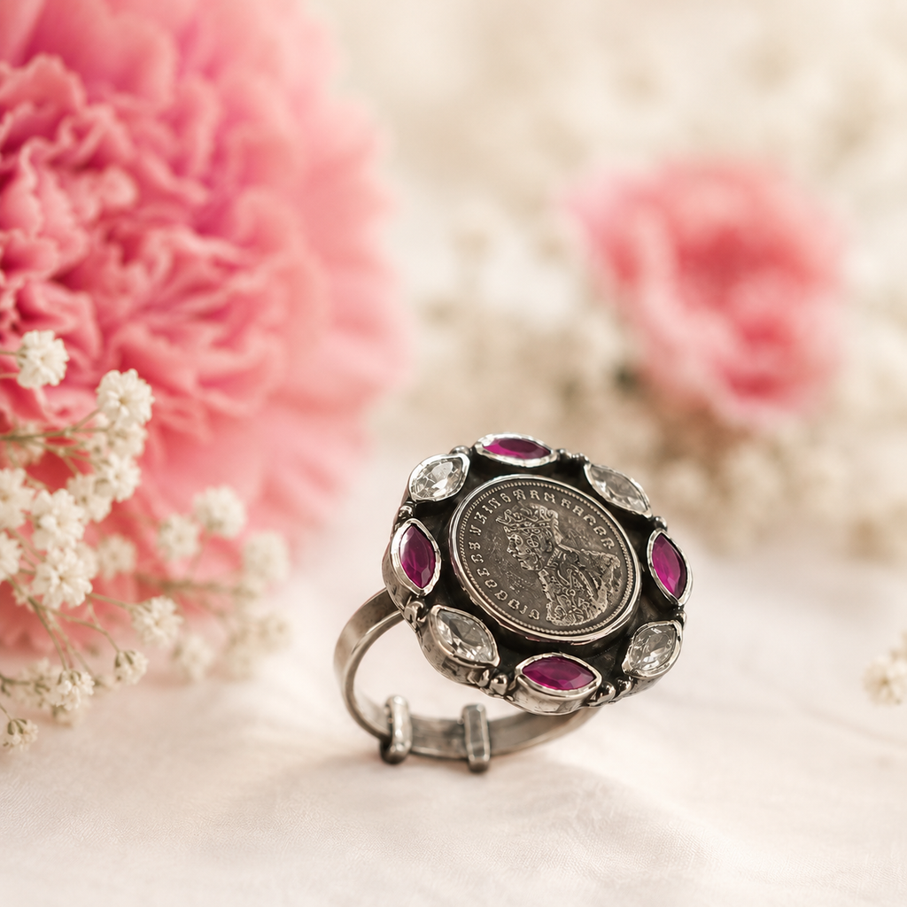 Vintage Coin Ring