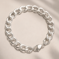 Aegis Silver Chain Bracelet