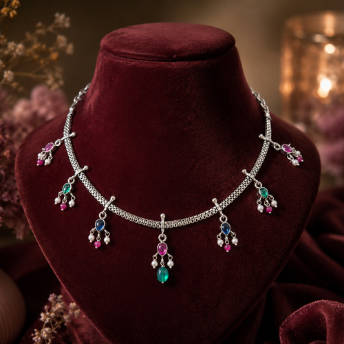 Colorful Charm Necklace