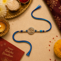 Om 925 Silver Rakhi