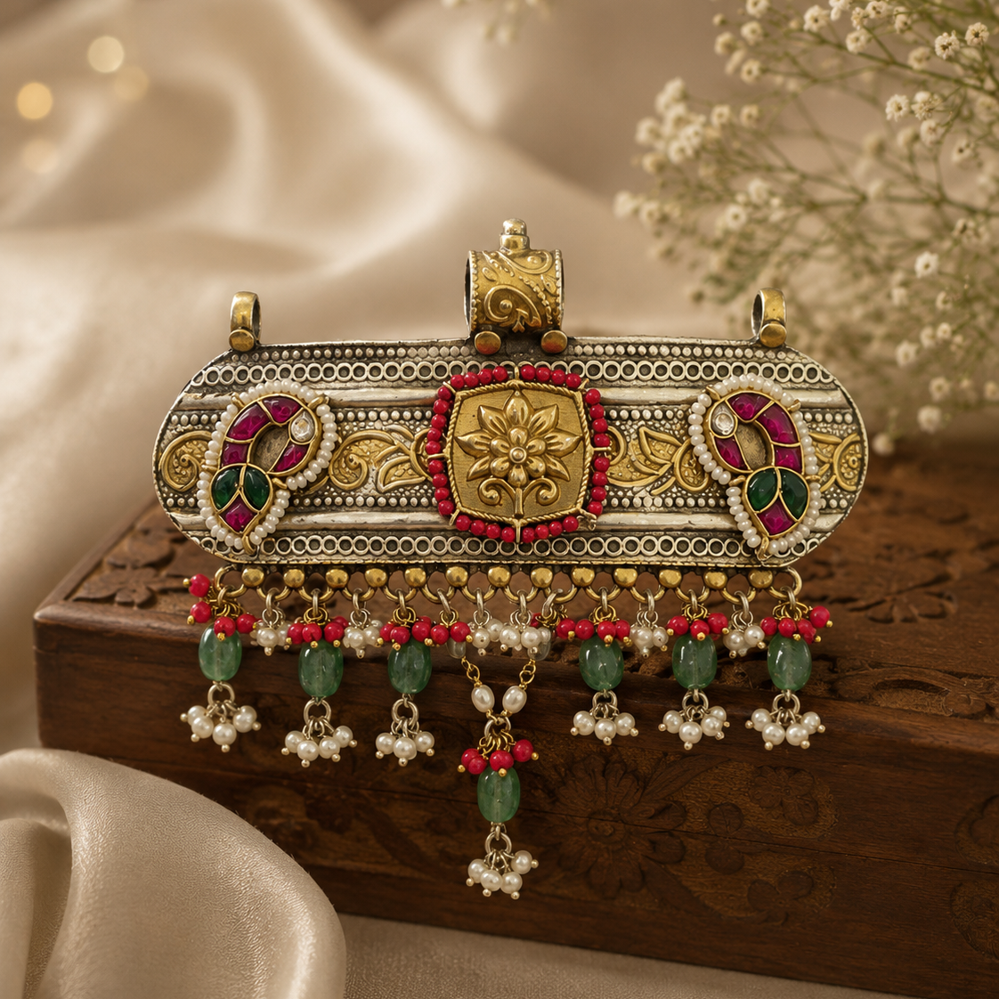 Regal Heritage Pendant Necklace