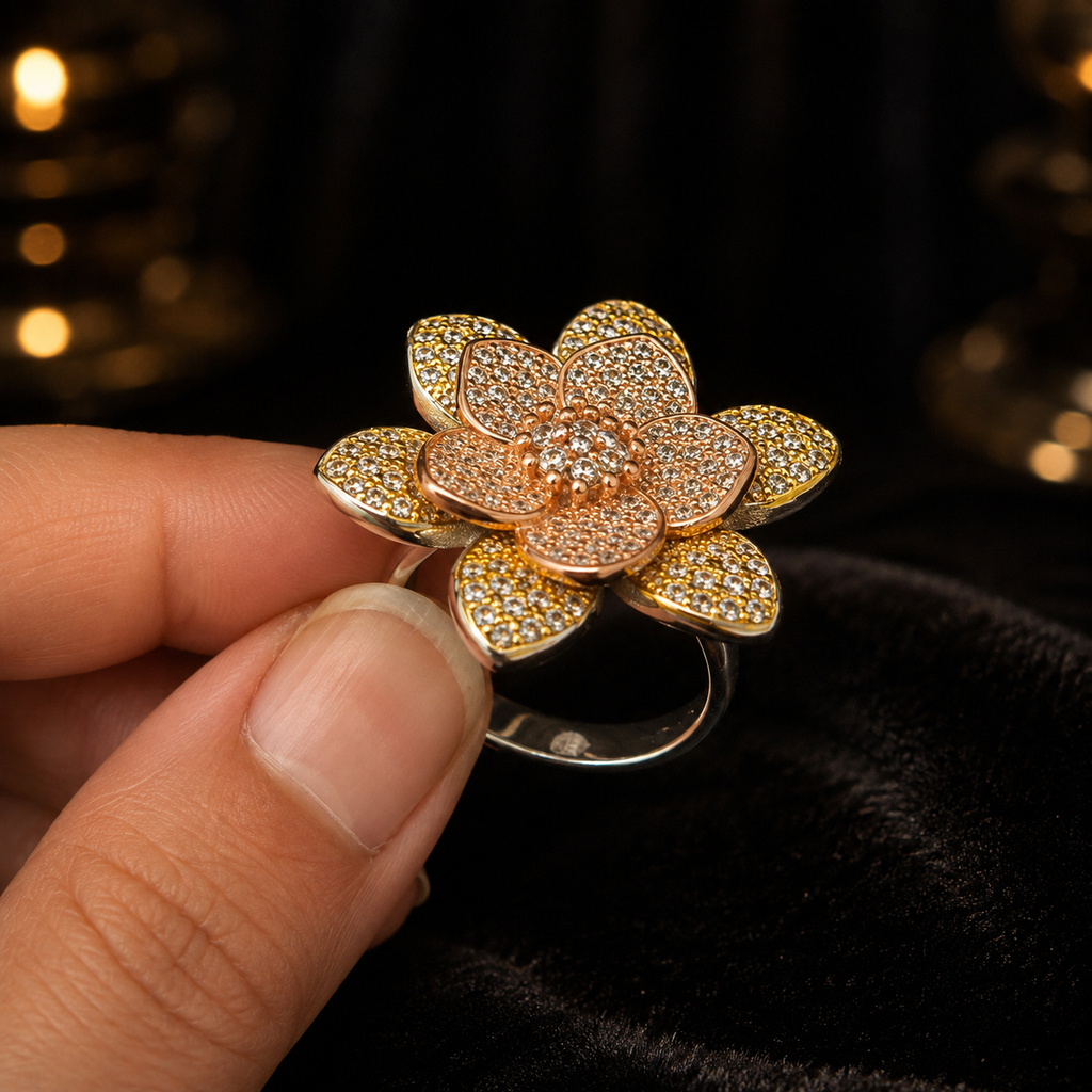 Floral Petal Ring