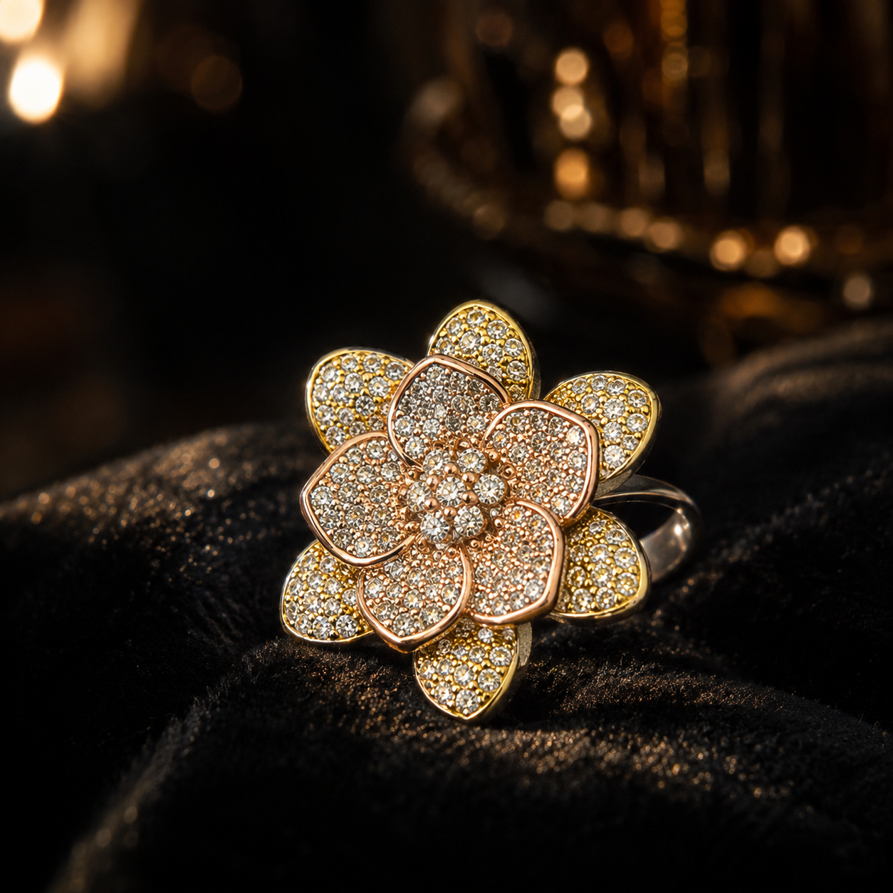 Floral Petal Ring