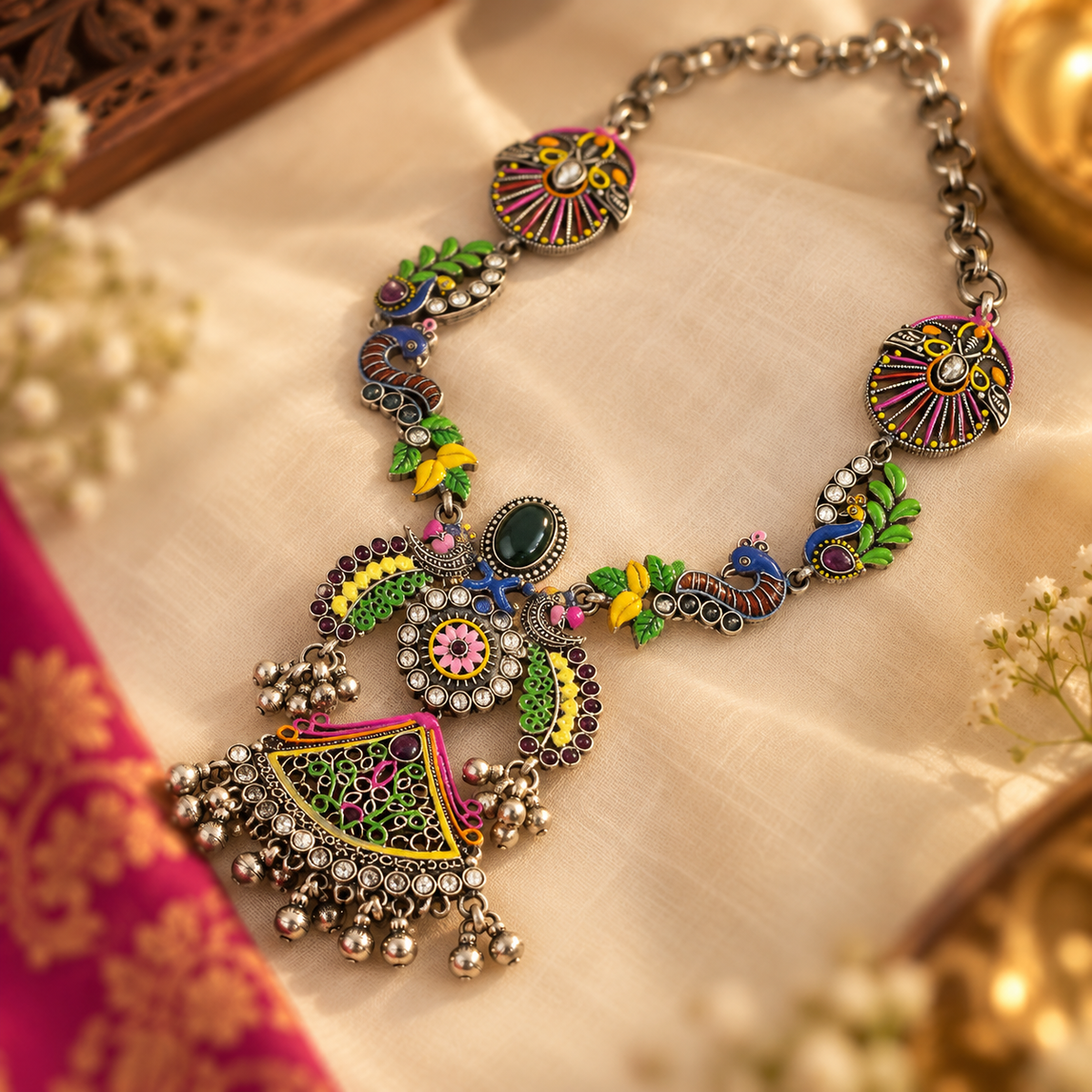 Navratri special neckpiece