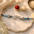 Silver Star Rakhi