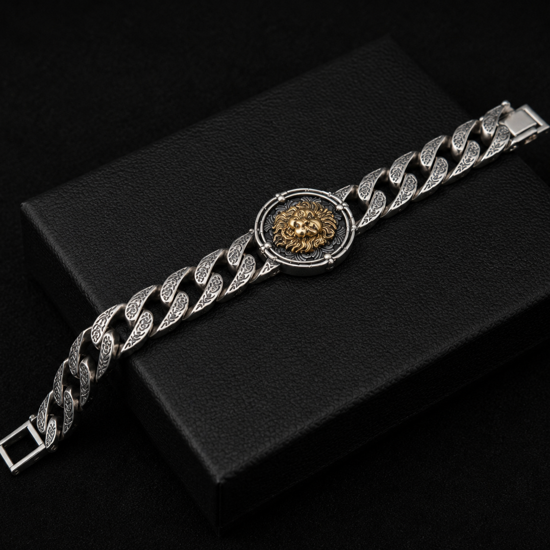 Lionheart Silver Bracelet