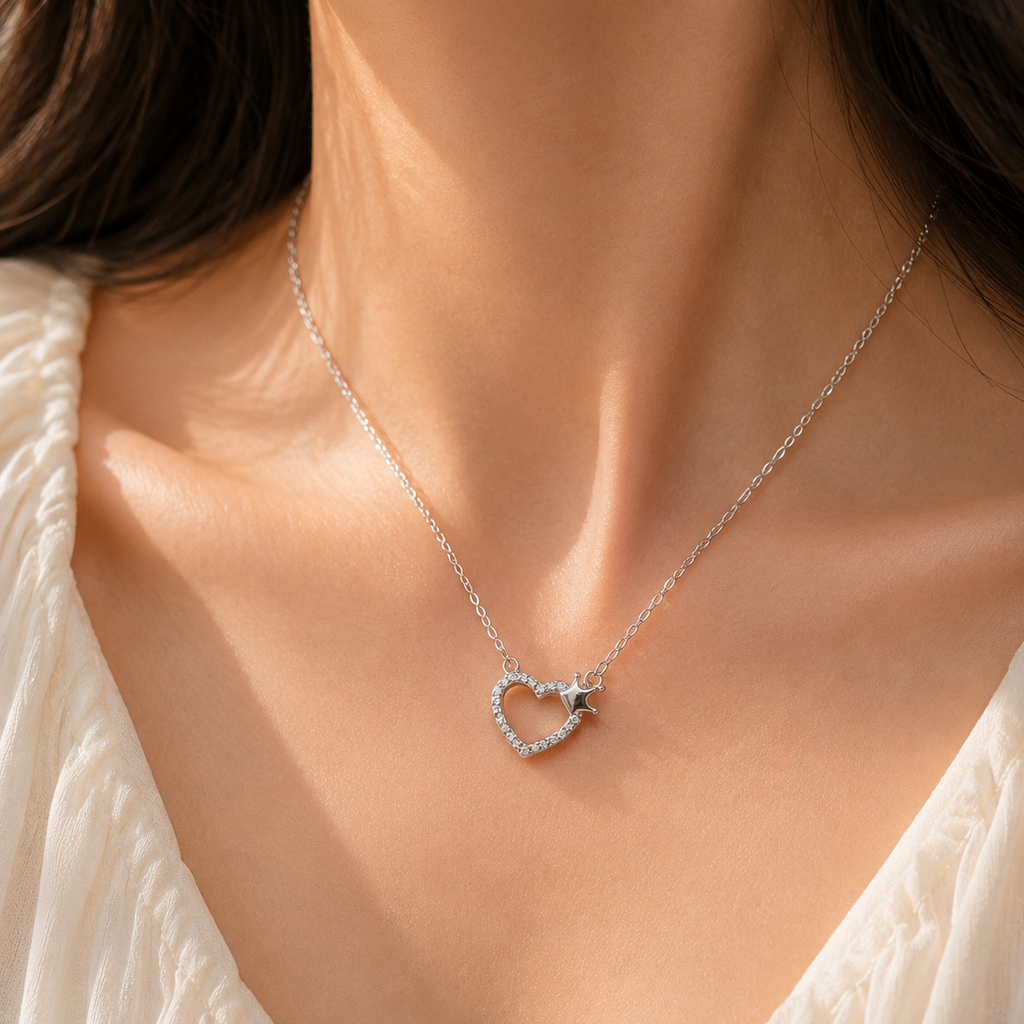 Heart Stoned Necklace
