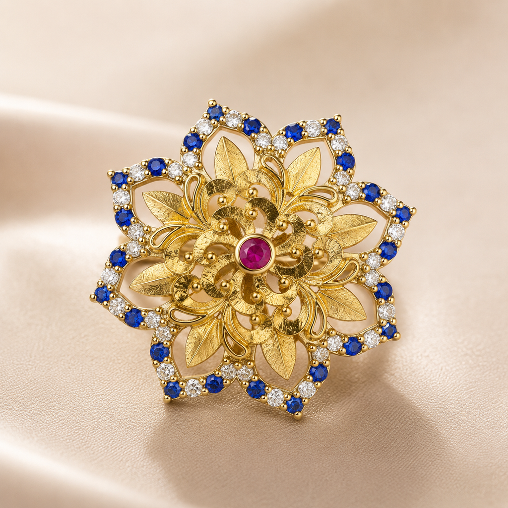 Rajnigandha Bloom Ring