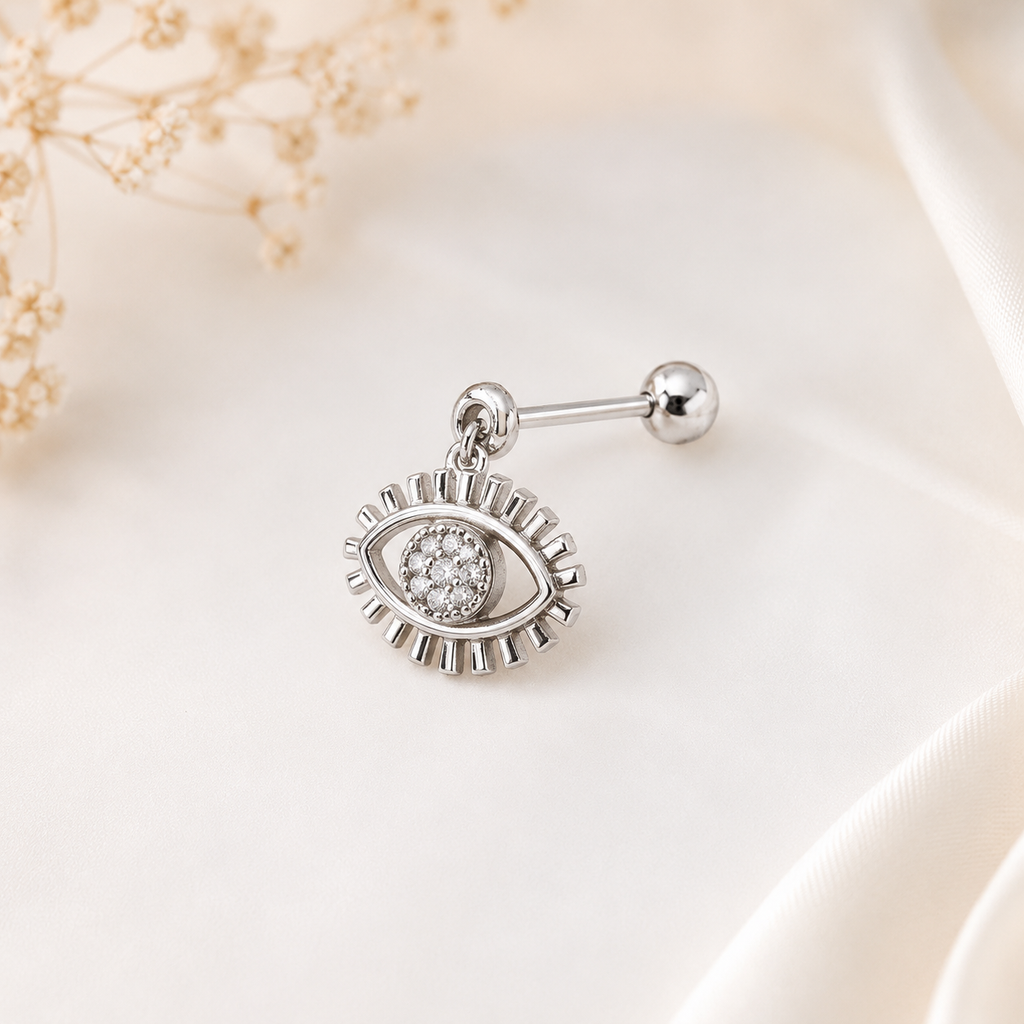 Evil Eye Sparkle Studs