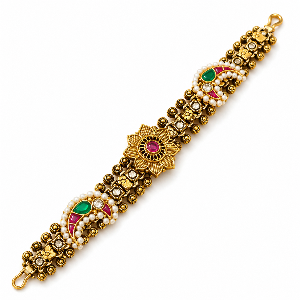 Rajwada Floral Bracelet