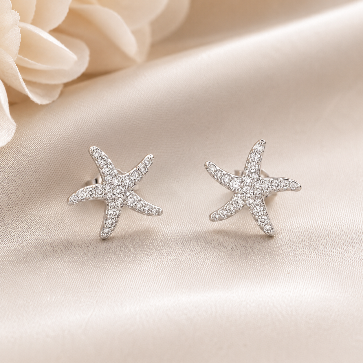 Starfish Sparkle Studs